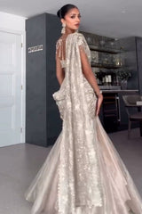 Kim Mann In Our Tissue Pre-Drape Saree