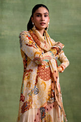 Ivory Boho Print Dress
