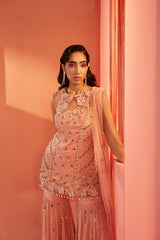 Arushi Mehra in Dusty Pink Kurta and Sharara Set