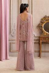 Champagne Rose Kurta and Pants Set
