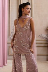 Champagne Rose Kurta and Pants Set