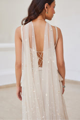 Tissue Sharara and Corset Set