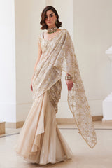 Tissue Pre-Drape Saree