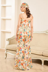 Ivory Floral Print Co-ord Set