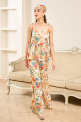 Ivory Floral Print Co-ord Set