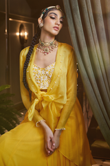 Mango Bustier Top and Skirt with Jacket Set