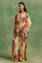Ivory Boho Print Co-ord Set