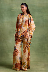 Ivory Boho Print Co-ord Set