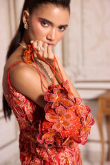 Rust 3D Flower Potli